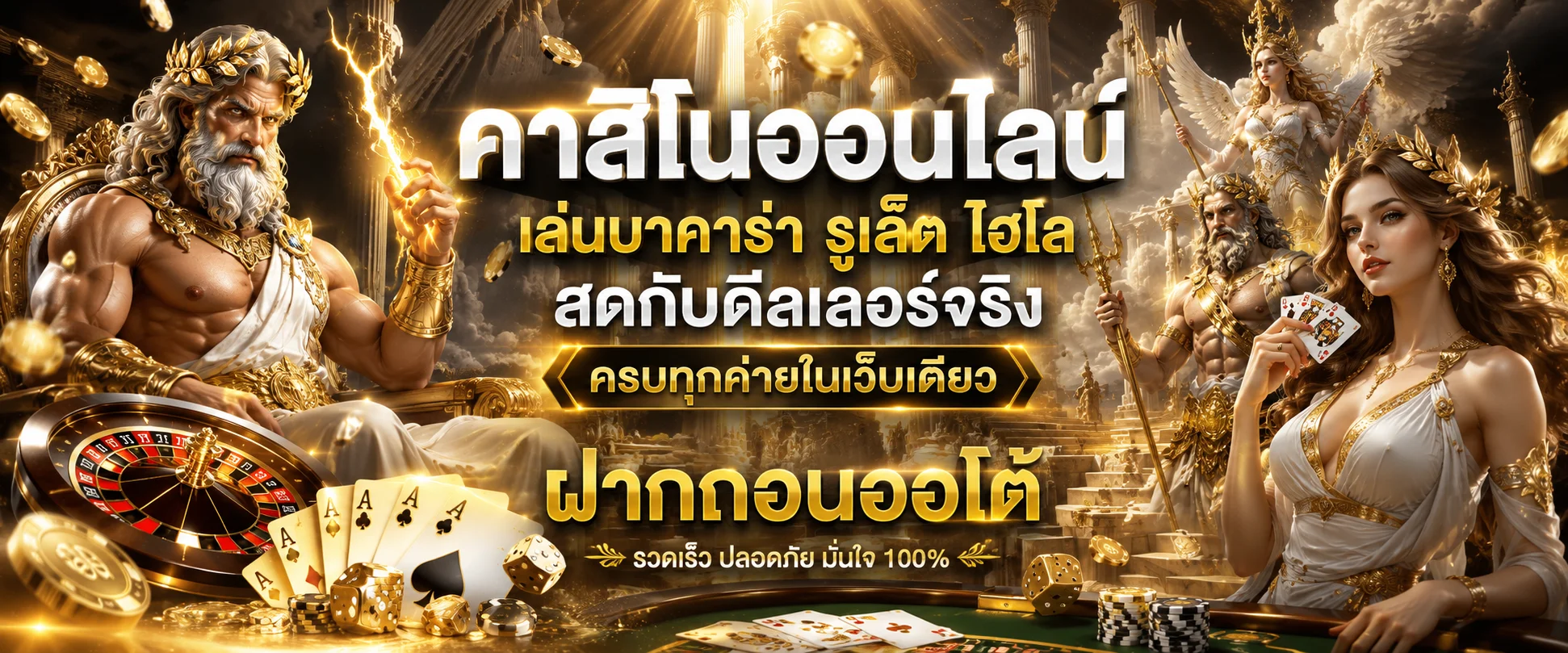 คาสิโนออนไลน์สดจากบ่อนจริง บาคาร่าและรูเล็ตที่ HENGGAME